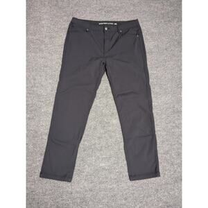 Western Rise Pants Mens Size 36x30 Stretch Gray